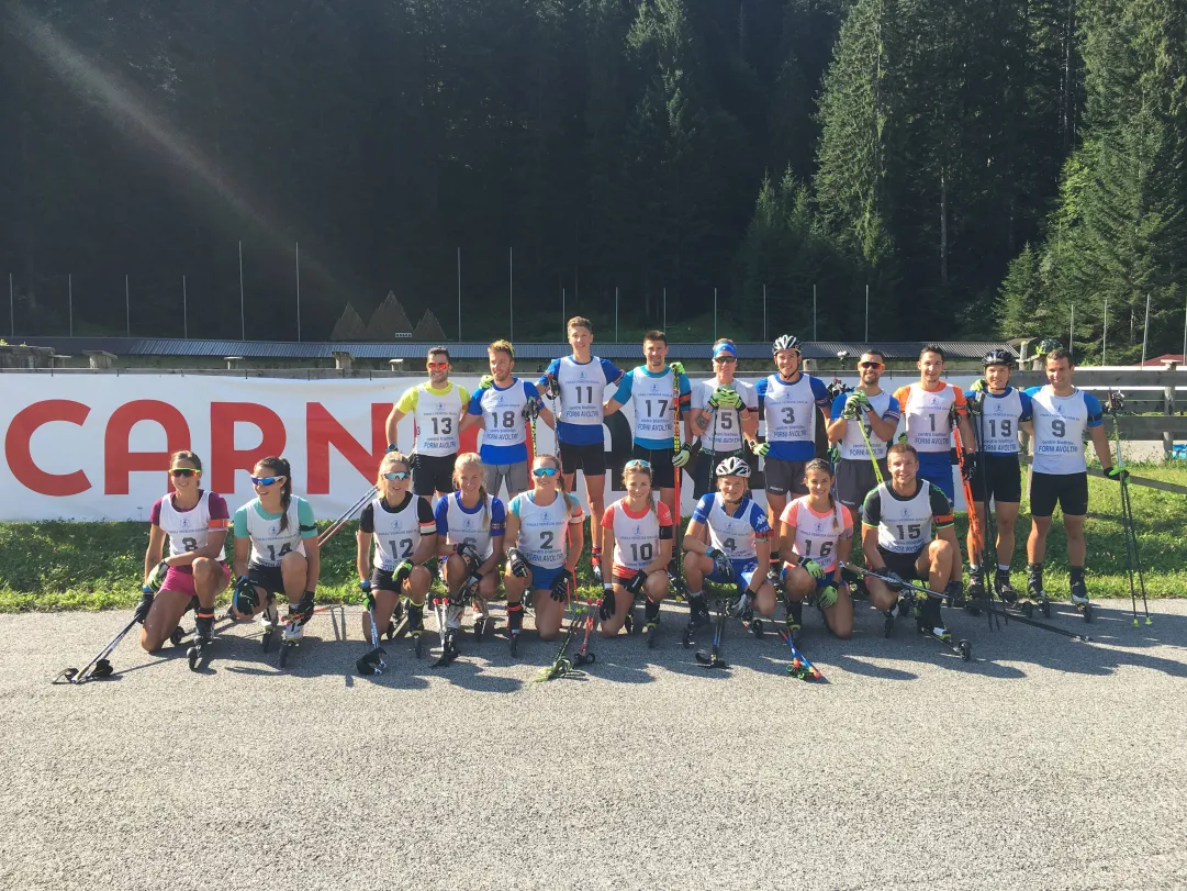 FOTOGALLERY: giornata di test fisici per i biathleti azzurri