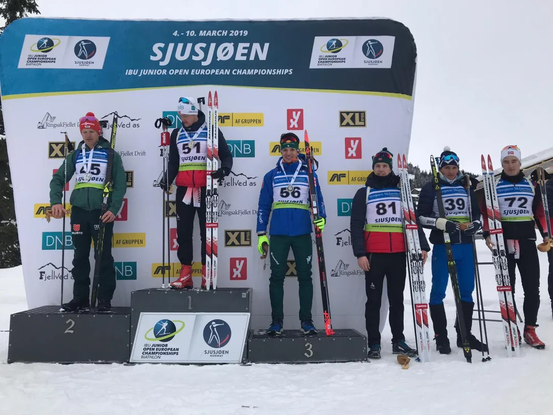 FOTOGALLERY: Tommaso Giacomel è terzo nella Sprint di Sjusjoen