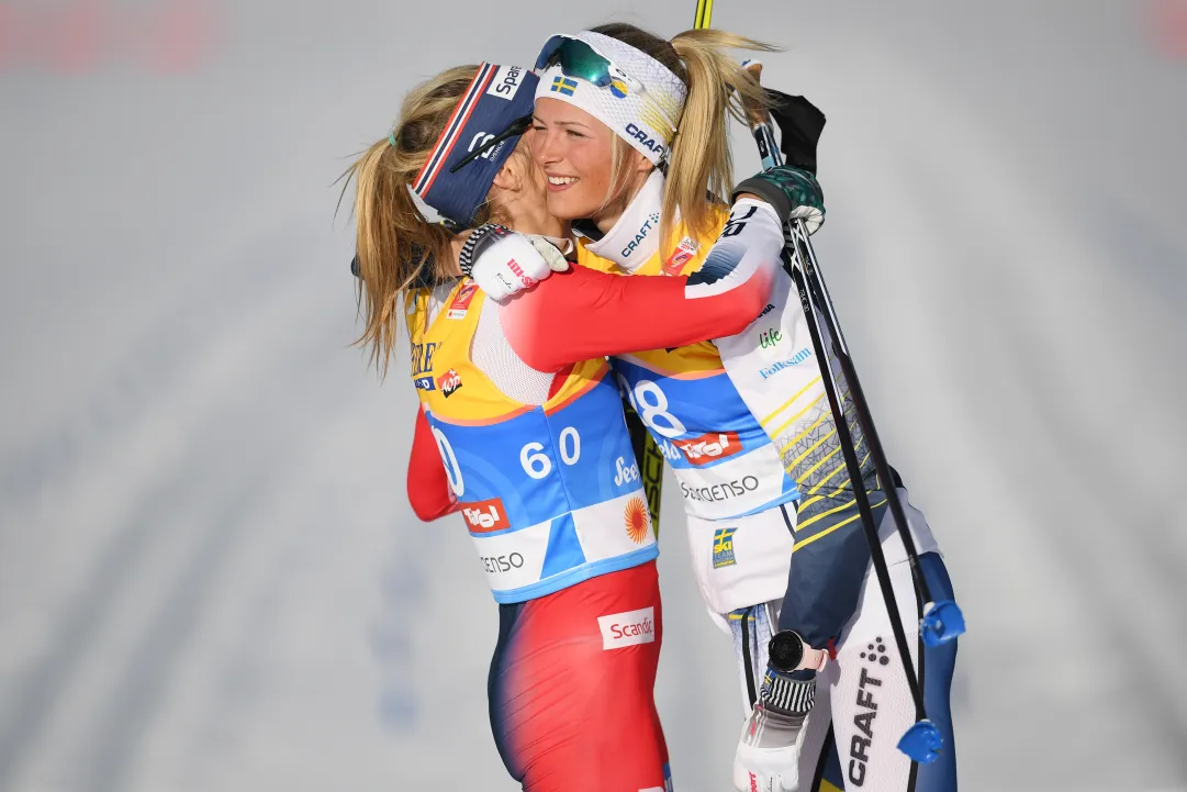 Frida Karlsson, che impresa nella 30 km di Oslo. Battuta nel finale Johaug