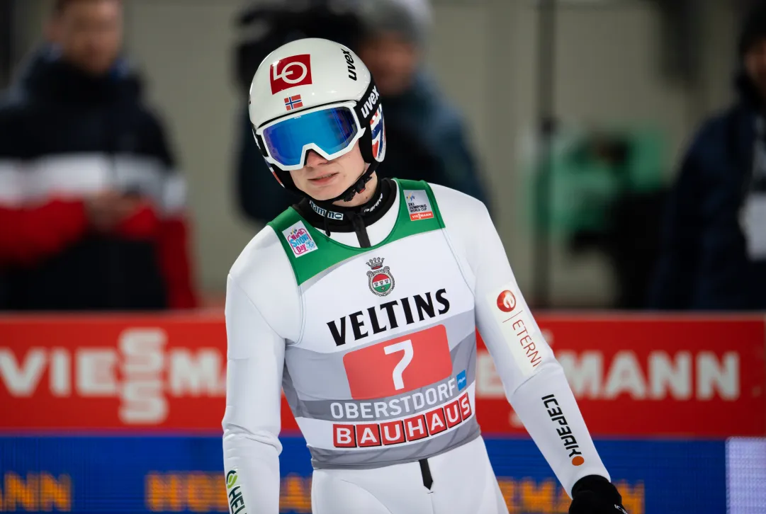 Marius Lindvik trionfa a Garmisch, per la Tournée è lotta a tre con Kobayashi davanti a Geiger e Kubacki