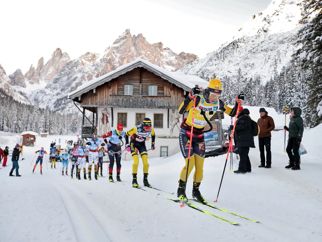 I norvegesi Runar Skaug Mathisen e Emilie Fleten firmano la Marcialonga 2024...da record