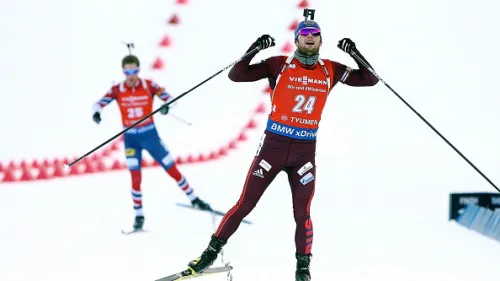 Maxim Tsvetkov sorprende tutti nella Mass di Tyumen, 7° Lukas Hofer