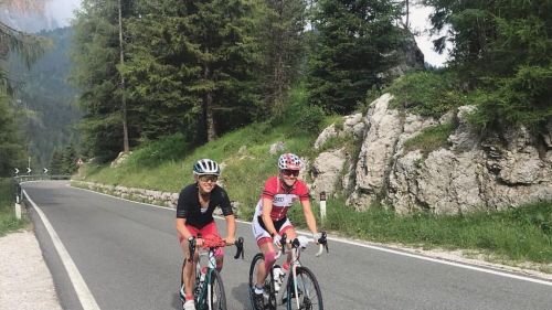 Dahlmeier impegnata nel Sellaronda