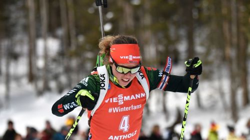 Biathlon: primo successo stagionale per Laura Dahlmeier nella Mass di Anterselva