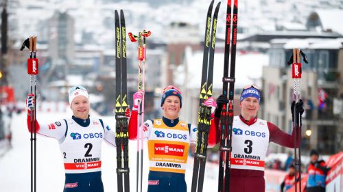 Prova di forza di Klæbo nella Sprint in classico di Drammen