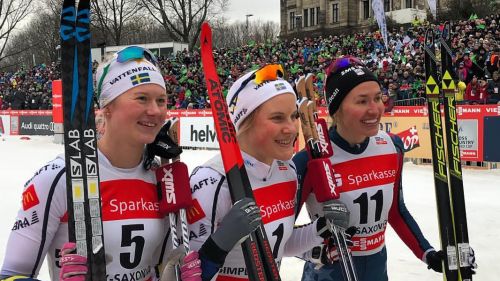 Doppietta svedese nella Sprint femminile di Dresda