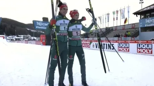 Val di Fiemme, dominio tedesco nella Team Sprint