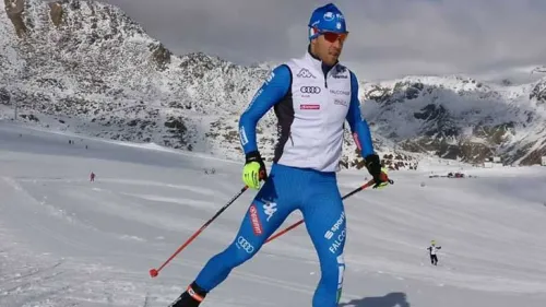 Raduno in Val Senales per la squadra di Coppa del mondo