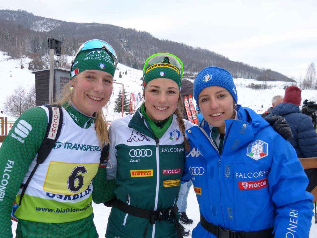 Biathlon: la Francia vince il titolo iridato nella staffetta femminile Junior, Italia 4a