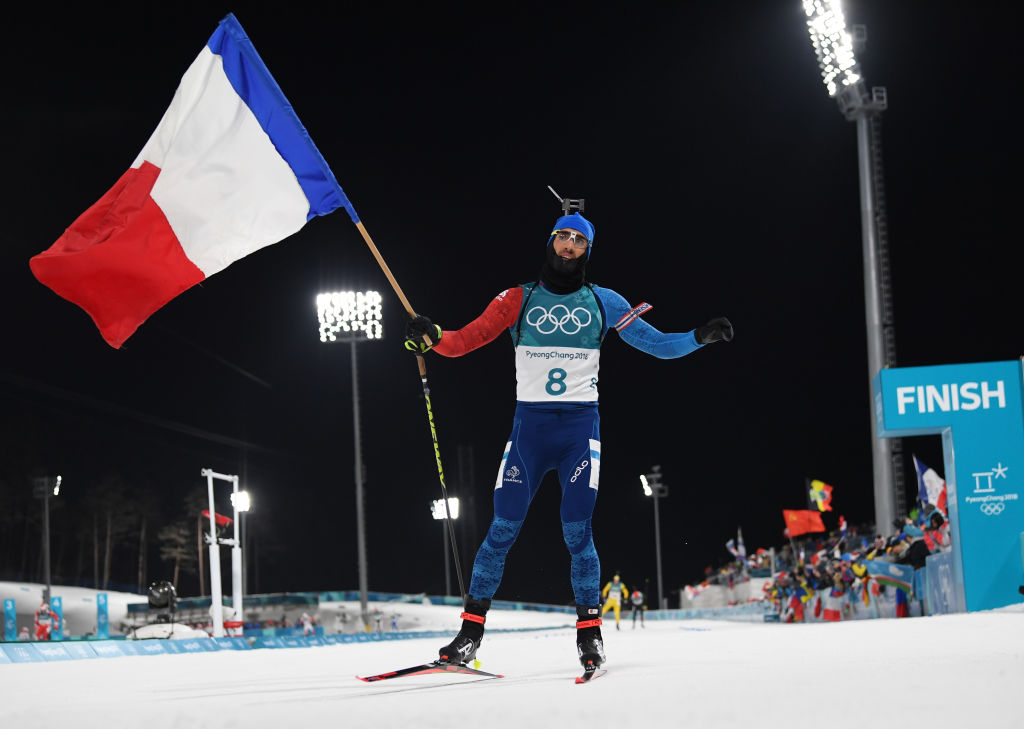 Martin Fourcade fenomenale nell'Inseguimento maschile, è oro davanti a Samuelsson e Doll