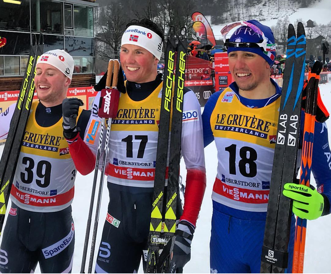 De Fabiani sul podio nella 15 Km di Oberstdorf, Cologna padrone del Tour de Ski