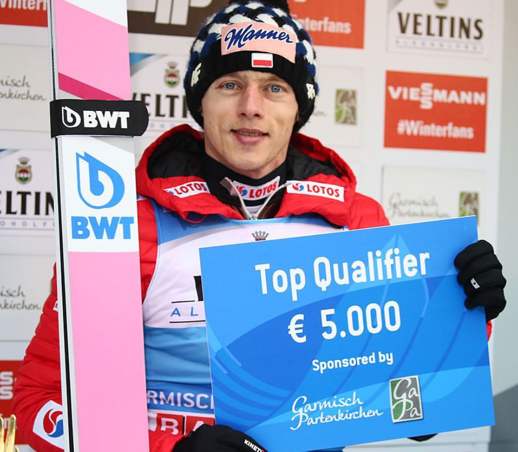 Dawid Kubacki è il migliore nella qualificazione di Garmisch-Partenkirchen