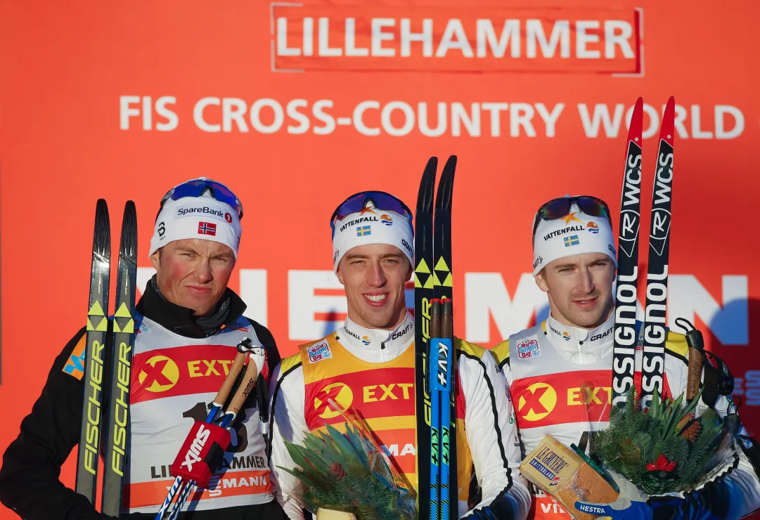 Continua la sfida Scandinava nelle sprint: Halfvarsson vince a Lillehammer