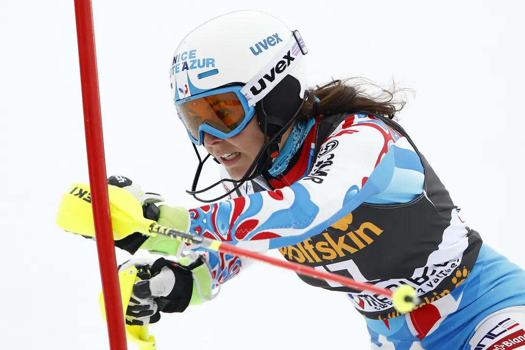 Nastasia Noens, forse in pista a Sestriere