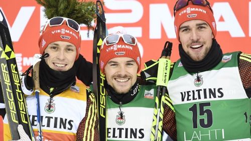 Con una rimonta vincente, Fabian Rießle guida una nuova tripletta tedesca a Lahti