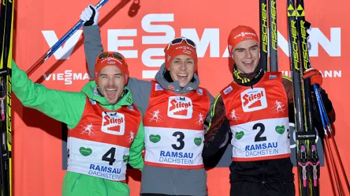 Deutschland über Alles a Ramsau! Tripletta guidata da Eric Frenzel