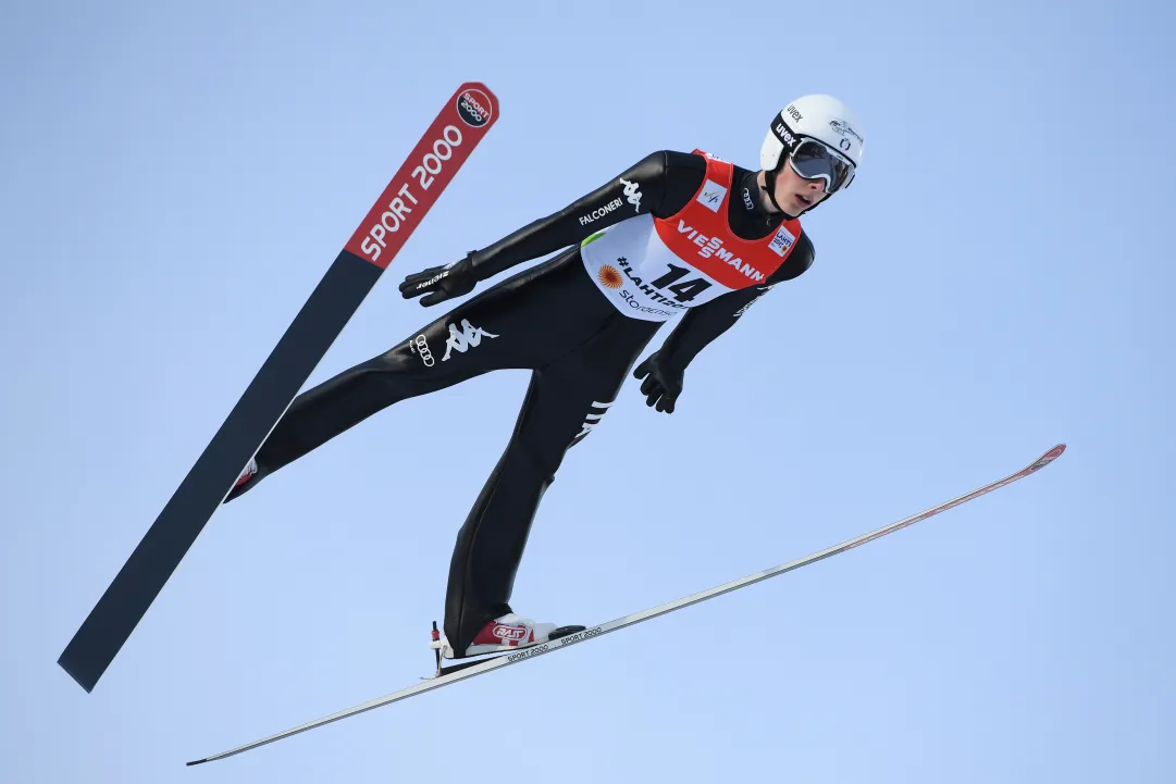 Alex Insam scrive la storia nella qualificazione di Planica. Primo italiano oltre i 230 metri!