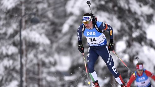 Dominik Windisch e Lisa Vittozzi campioni d'Italia nella mass start