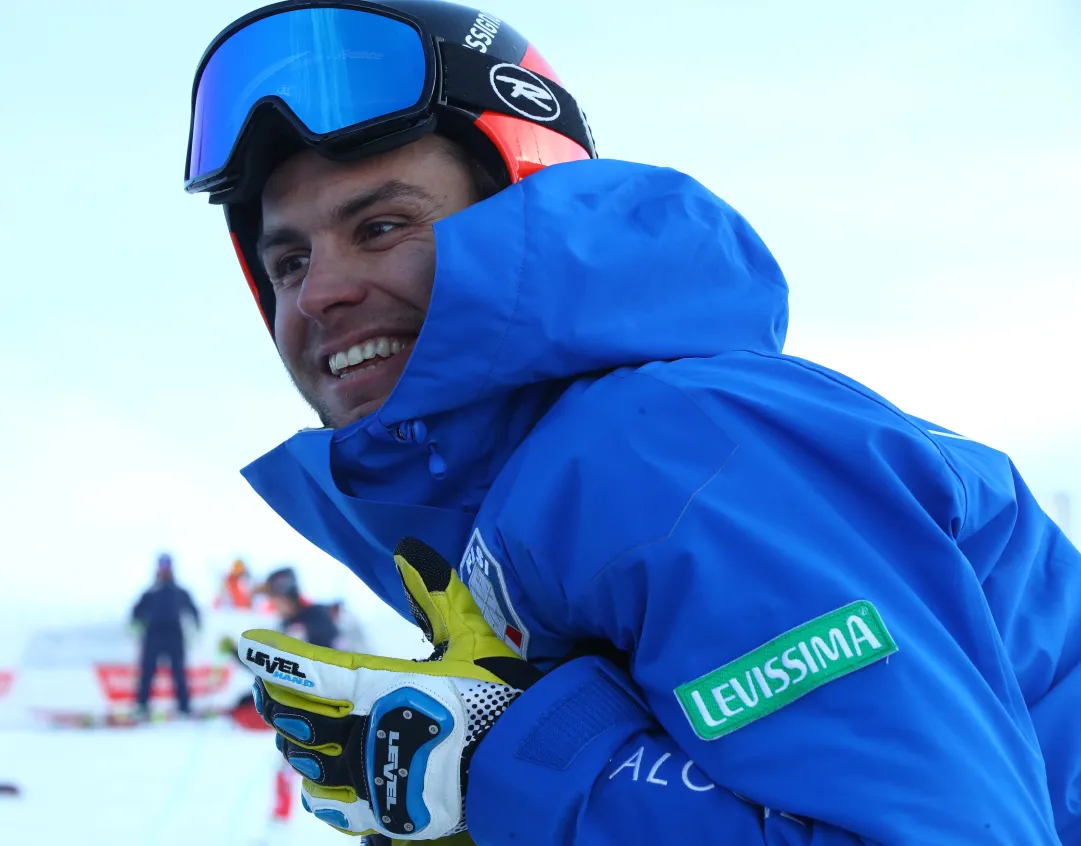 Matteo Marsaglia il più veloce nell'ultima prova di Kitzbühel accorciata