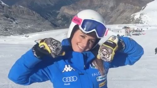 VIDEO - Nadia Fanchini è tornata sugli sci!