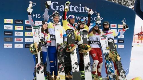 Nadya Ochner e Aaron March secondi nel parallelo a squadre di Coppa del Mondo di Bad Gastein