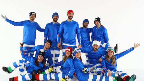 Lo snowboard cross azzurro di Coppa del Mondo in allenamento a Cervinia