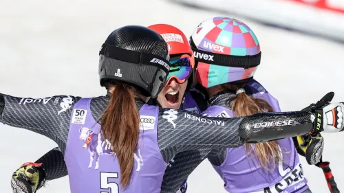 Le squadre azzurre femminili di sci alpino ancora in Val Senales