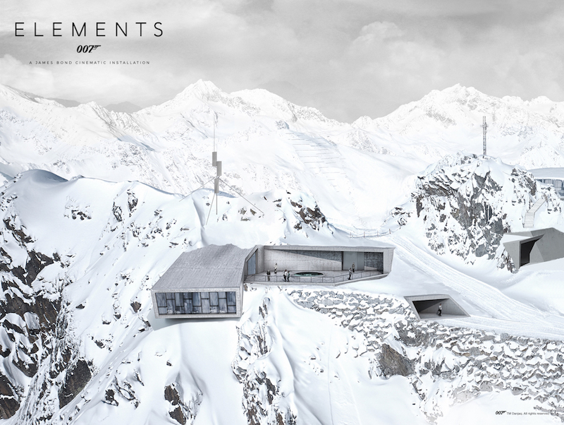 007 Elements: a Sölden apre la nuova installazione cinematografica di James Bond