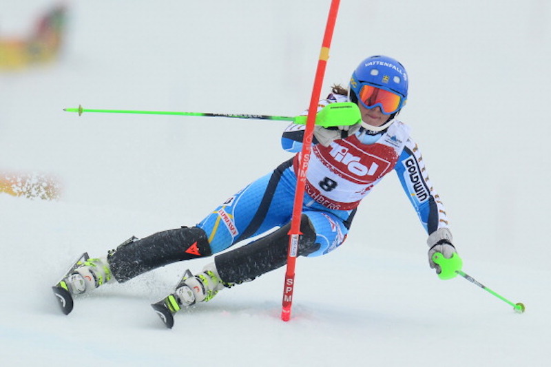 Magdalena Fjällström vince lo slalom in notturna di Coppa Europa di Zell am See