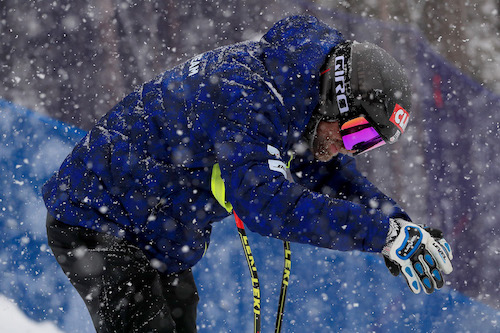 Travis Ganong davanti a tutti nella prima prova cronometrata della Val Gardena