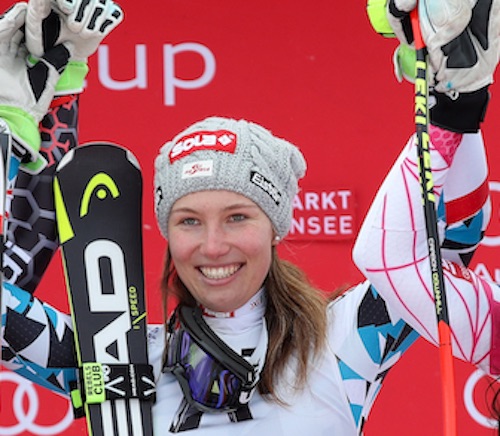 Christine Scheyer la più veloce nella prima prova cronometrata di Lake Louise