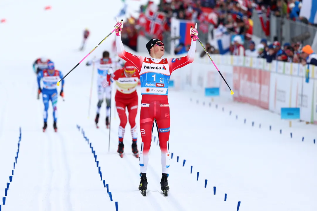 Oberstdorf 2021, la Norvegia conquista l'oro nella team sprint grazie al mostruoso finale di Klaebo. Solo quinta l'Italia