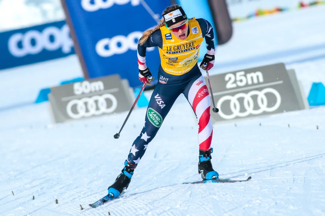 Jessie Diggins la spunta nel finale e ottiene la seconda vittoria in questo Tour de Ski: sua la mass start di Oberstdorf