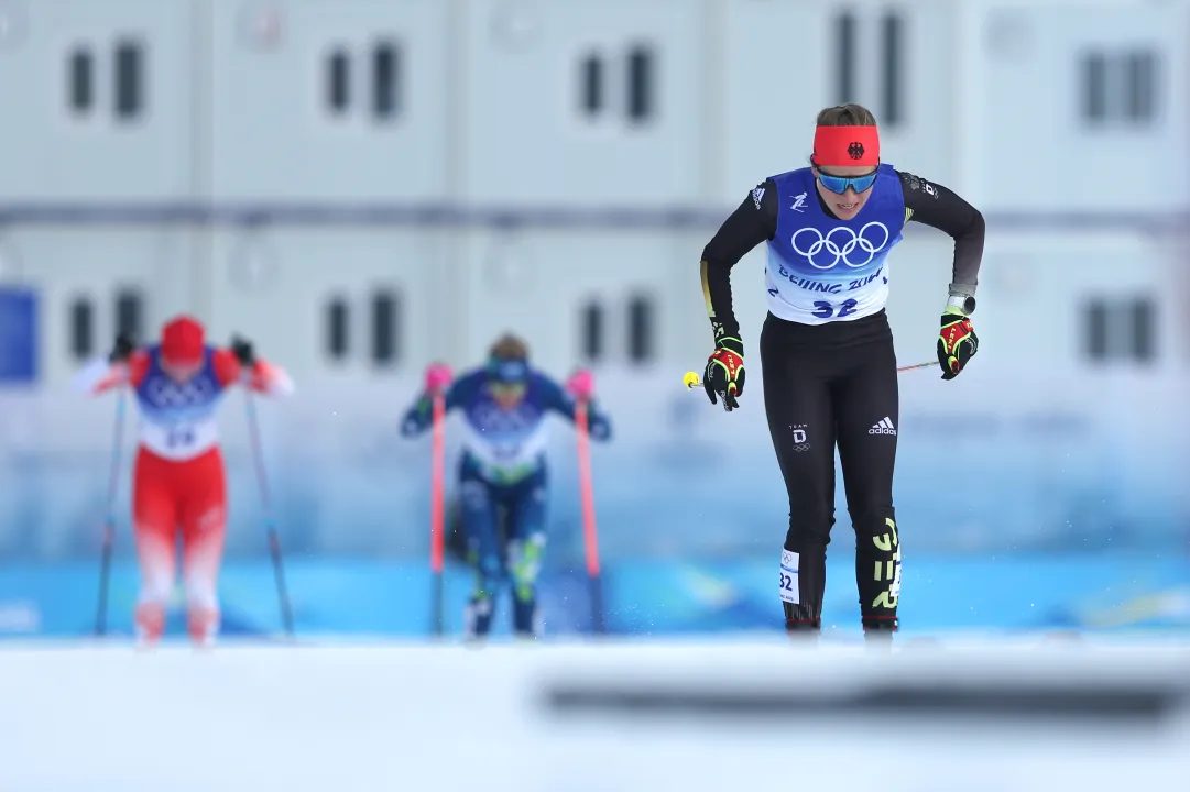 Arriva il primo hurrà in carriera per Katharina Hennig: la tedesca trionfa nella mass start TC della Val di Fiemme