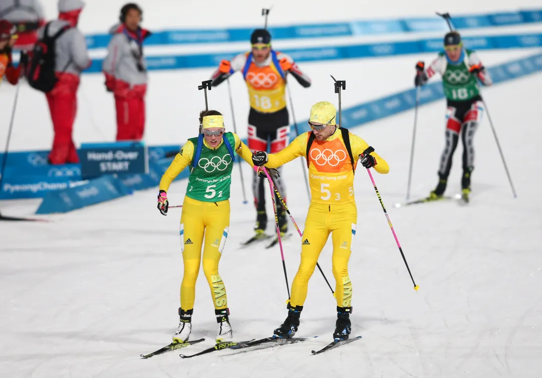 Dopo la vittoria nella sprint di Kontiolahti Hanna Öberg annuncia la fine della relazione con il biatleta Jesper Nelin