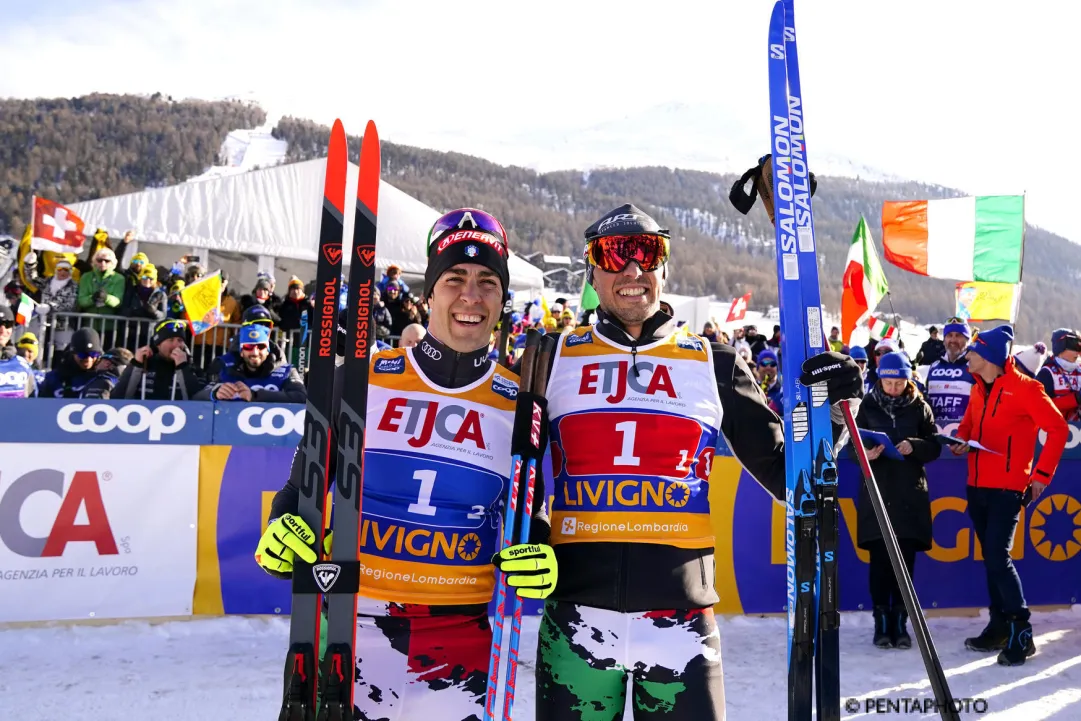 Livigno promossa a pieni voti al primo esame Coppa del Mondo. L'Italia può sorridere con Pellegrino e De Fabiani