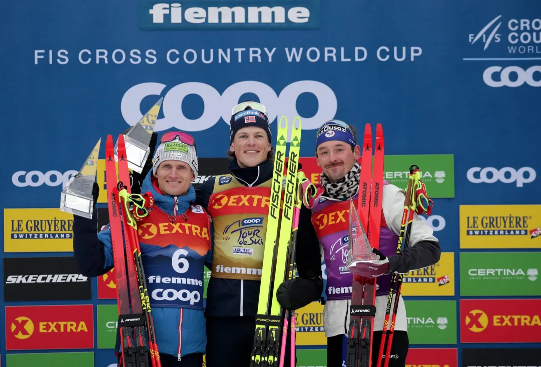 Klaebo e Johaug e un poker da... coppa, Pellegrino sfiora il podio: il Tour de Ski n° 19 è una parata di stelle