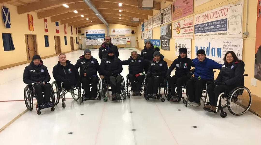 La nazionale di wheelchair curling in Finlandia: comincia l'avventura iridata