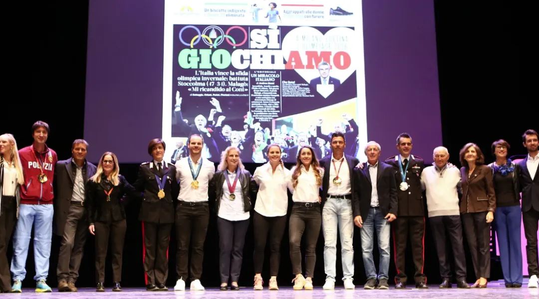 'Il Festival dello Sport', una carrellata di campioni della neve per lanciare Milano-Cortina 2026