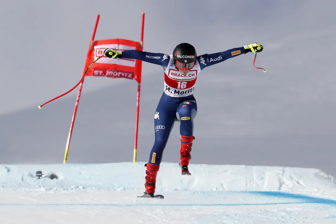 Dietro al trionfo di Sofia Goggia a Sankt Moritz c'è il primo maestro Nicola: 'Atmosfera speciale grazie a lui'