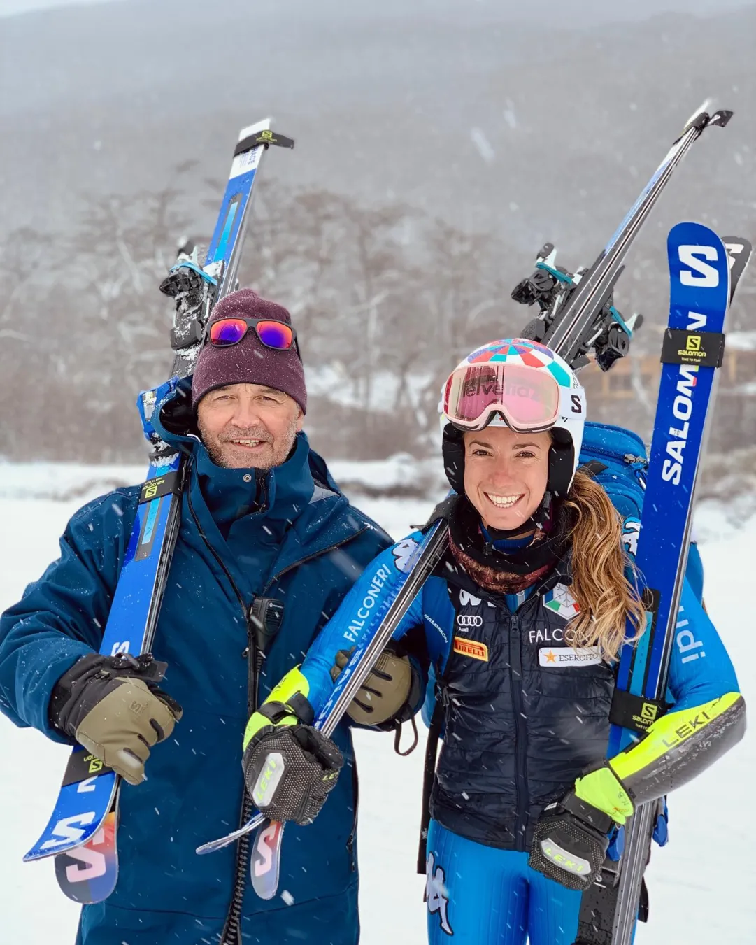 Marta Bassino con il sorriso dall'Argentina: 'Condizioni top, ora sotto con il super-g'