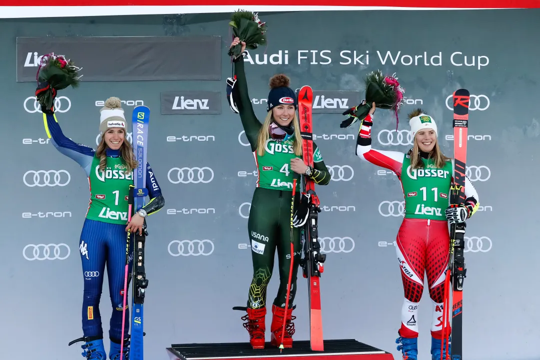 Shiffrin tra Brignone e Bassino, che lotta in gigante. E nella overall Marta torna nelle prime cinque...