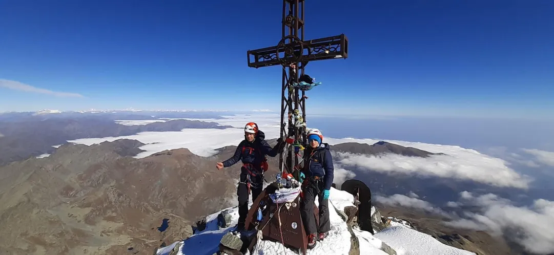 A 11 anni scala Monviso e Cervino nell'arco di un mese