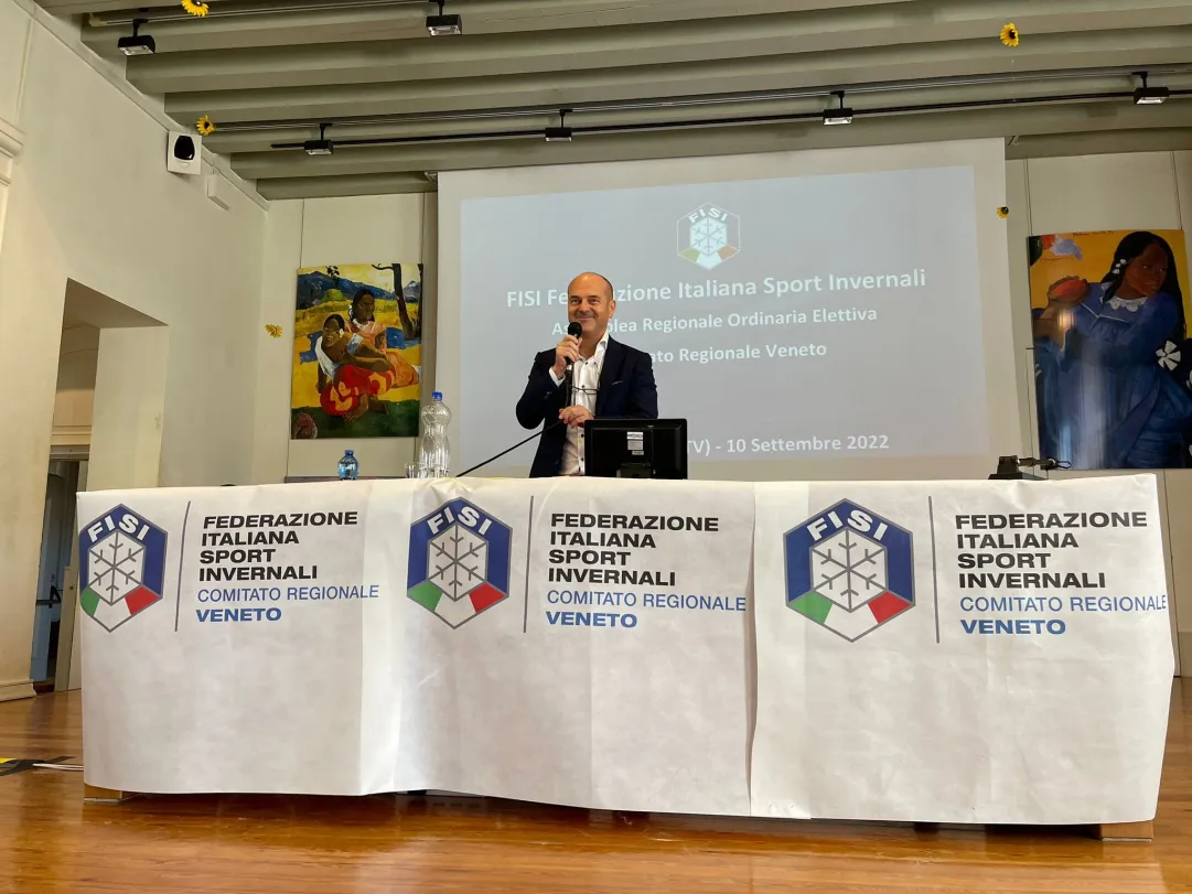 FISI Veneto, si cambia: Roberto Visentin nuovo presidente, in Abruzzo confermato Ciminelli