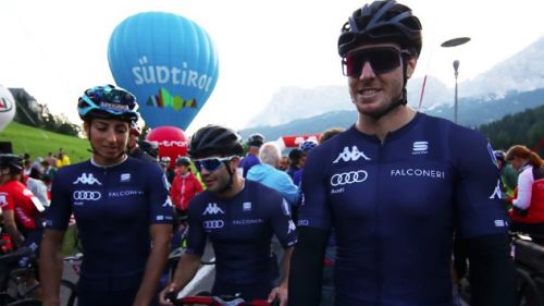 Le stelle della neve pedalano... fortissimo: i risultati di Runggaldier, Vittozzi e soci alla Maratona dles Dolomites