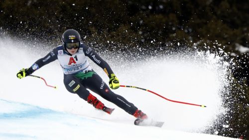 Weidle miglior tempo in prova, Curtoni miglior azzurra e Goggia c'è, nonostante la partenza...