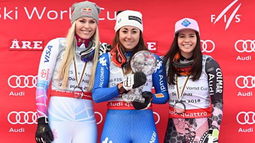 Sofia e la seconda coppa di discesa? Si può portare a casa, come fece l'amica Vonn da infortunata nel 2013