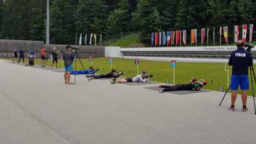 Proseguono gli allenamenti dei biathleti azzurri a Ruhpolding: si lavora molto al poligono