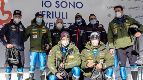 Les slalomistes bleus accueillis par ‘I am Friuli Venezia Giulia’, la tournée hivernale de la région FVG