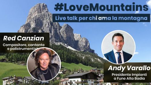 Secondo appuntamento con #LoveMountains: stasera si va in Alta Badia